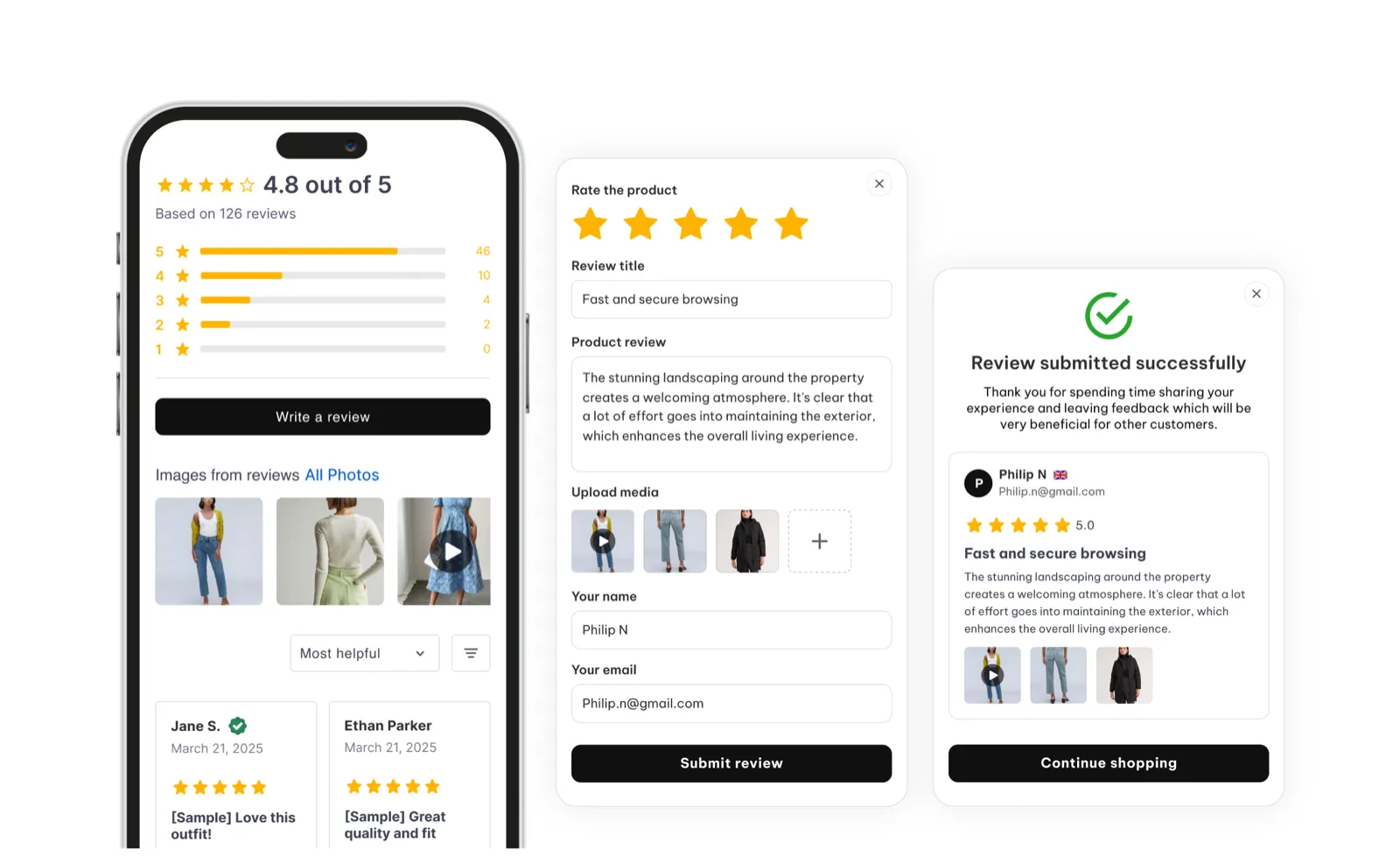 TrustShop widget showcase 4