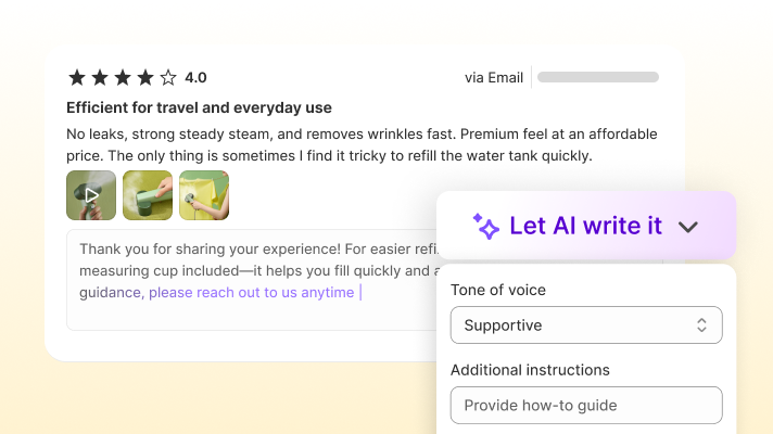 TrustShop 3.6: Reply Smarter with AI